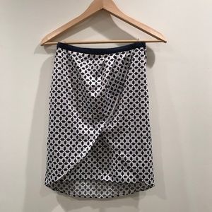 H&M Printed High Low Skirt